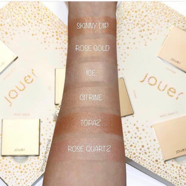 Phấn bắt sáng Jouer Powder Highlighter minisize tách set nobox