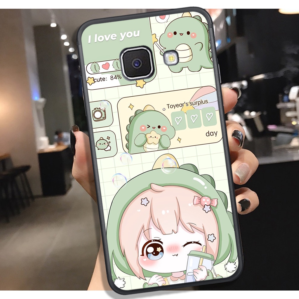 [HOT]ỐP SAMSUNG A3 2016 - A5 2016 - A7 2016, IN HÌNH KHỦNG LONG CHIBI SIÊU DỄ THƯƠNG.