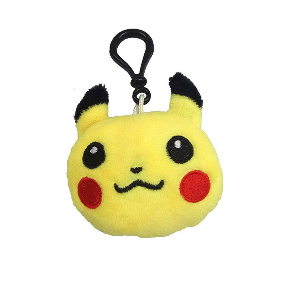 Móc Khóa Pikachu Nhồi Bông 6cm Dễ Thương
