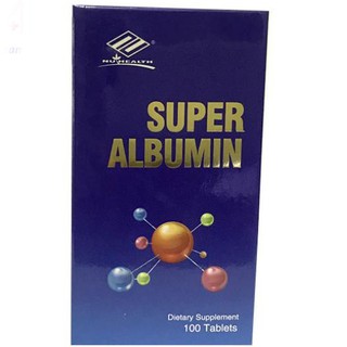 Viên uống SUPER ALBUMIN lọ 100 viên giúp tăng cường miễn dịch,tăng cường chức năng gan
