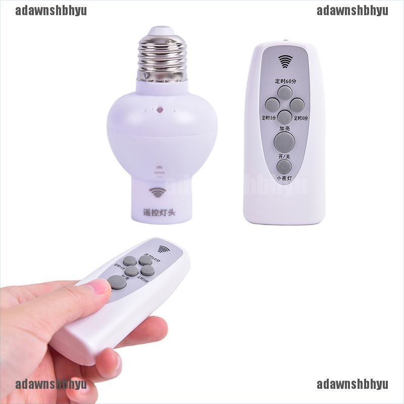 Chuôi Đèn E27 Không Dây Cảm Biến Âm Thanh Điều Khiển Từ Xa