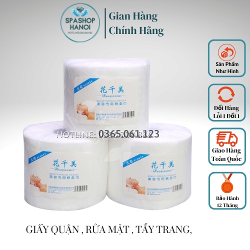 Giấy Quận , Rửa Mặt , Tẩy Trang , Dùng Trong Spa Chất Lượng