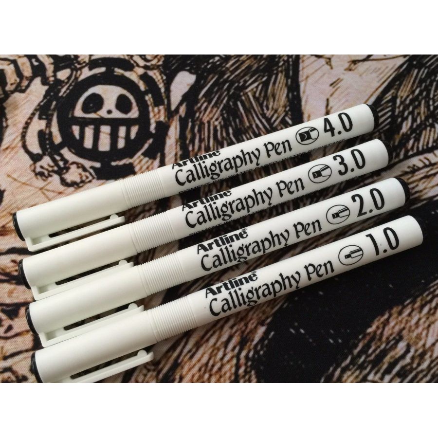 [ TÂM TÂM ]-Bút calligraphy Artline, Calligrapher-