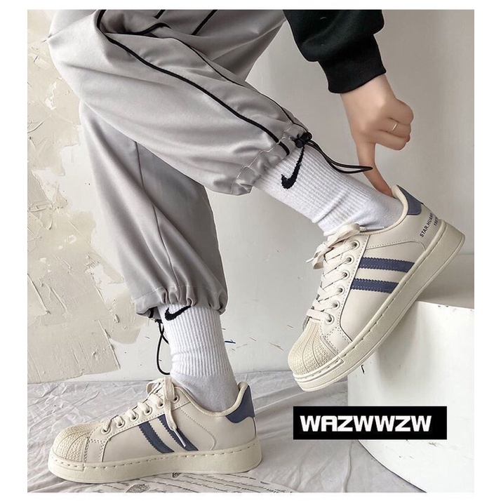 Giày thể thao nữ mũi vỏ sò phong cách thời trang năng động