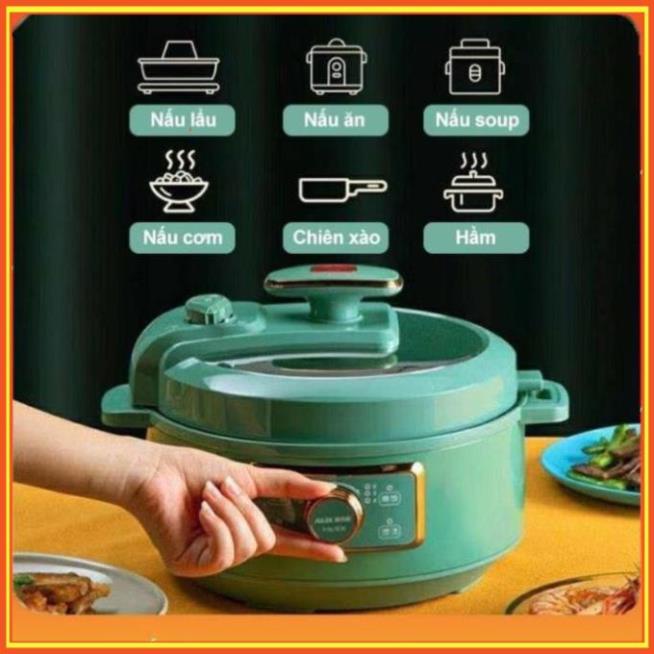 Nồi Áp Suất Điện Đa Năng Nội Địa Trung Dung Tích 3L, Nấu Lẩu, Hầm, Soup - Hàng đẹp - Hàng đẹp