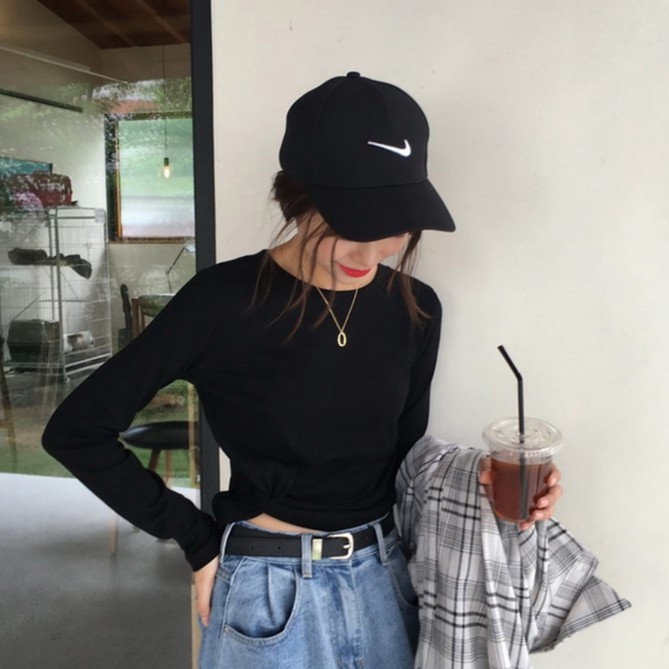 Áo thun nữ dài tay phong cách Hàn Quốc | BigBuy360 - bigbuy360.vn