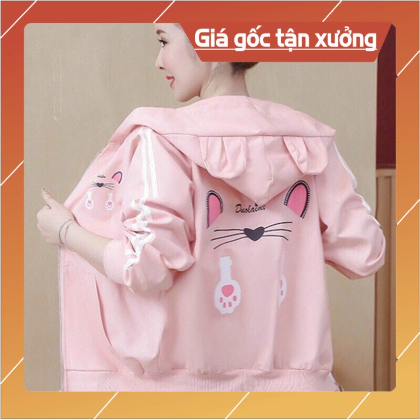 ÁO KHOÁC DÙ mèo con hot trend 🎀