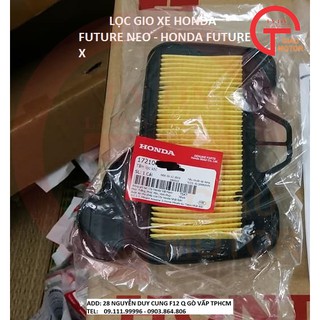 HONDA - LỌC GIÓ XE HONDA FUTURE NEO - HONDA FUTURE X CHÍNH HÃNG HONDA ,UY TÍN