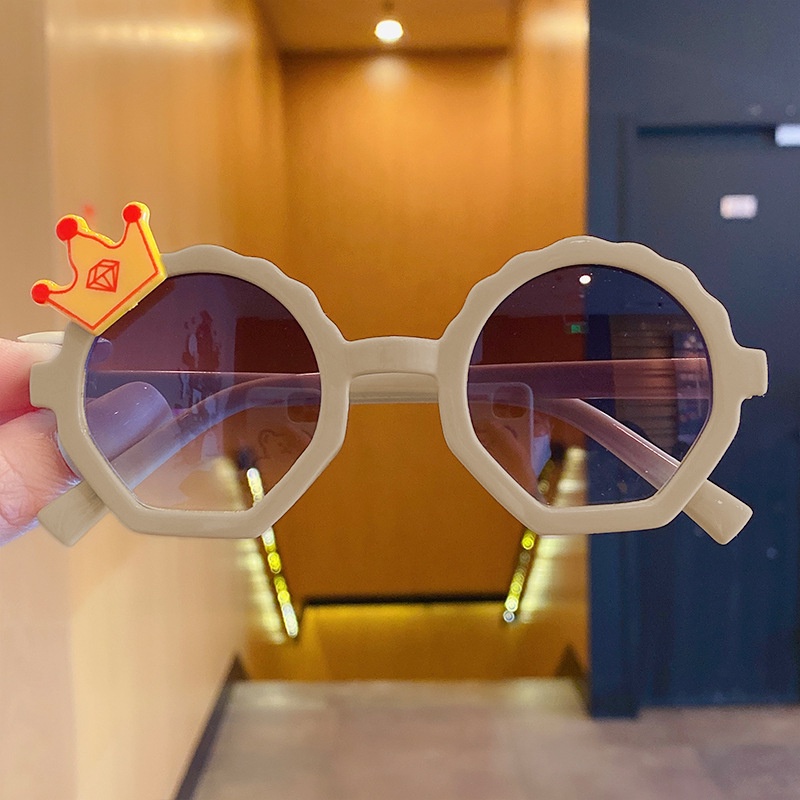 Kính Mát Chống Nắng Họa Tiết Hoạt Hình Dễ Thương Thời Trang Cho Bé