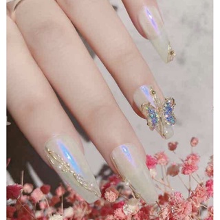 Charm bướm đính móng, charm bướm đá cao cấp