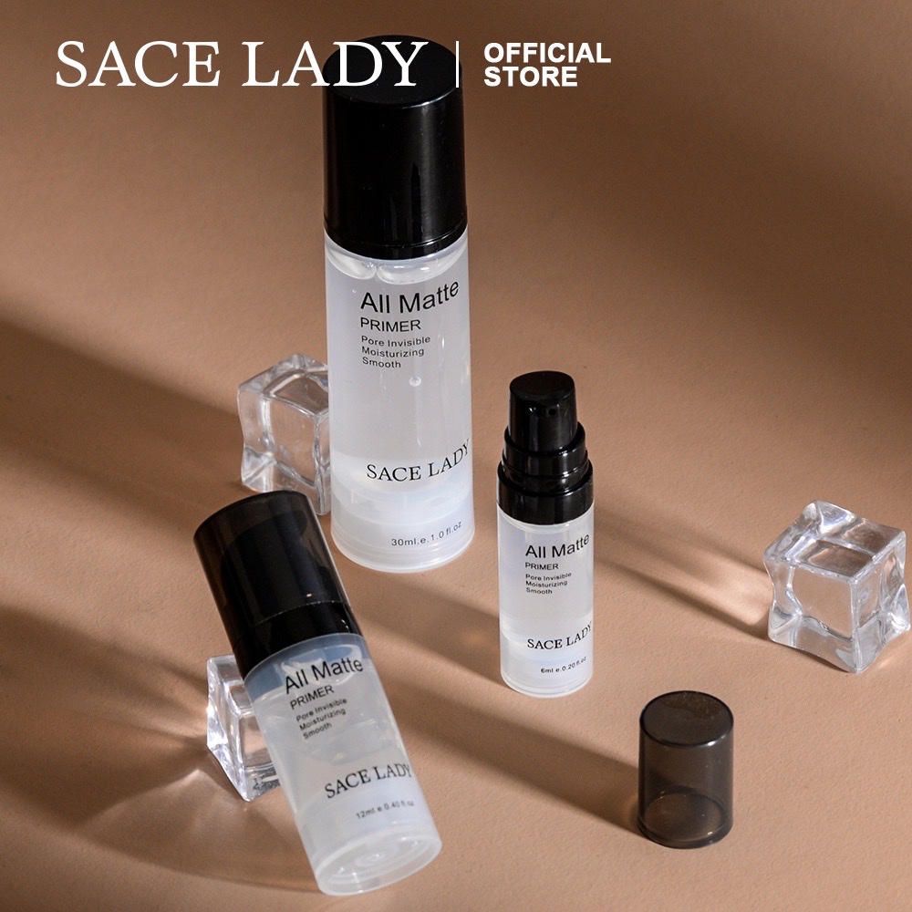 Gel Lót Trang Điểm SACE LADY Che Lỗ Chân Lông Kiểm Soát Dầu Lâu Trôi Dung Tích 6ml - SL211