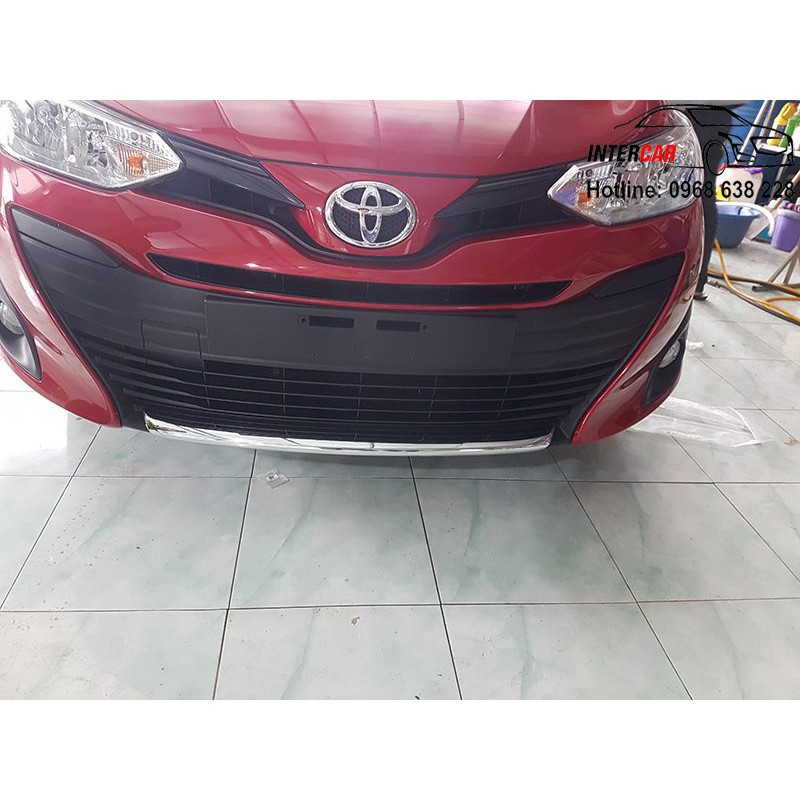 [Mã LIFEAUMAY giảm 10% tối đa 30k đơn 150k] Ốp Mui Cản Trước Mạ Crom Xe Vios 2019 2020 2021 2022 Đẹp Chống Xước Xe