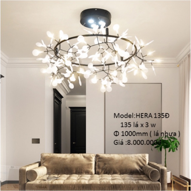 Đèn thả trần LED Hera (135 Bóng)
