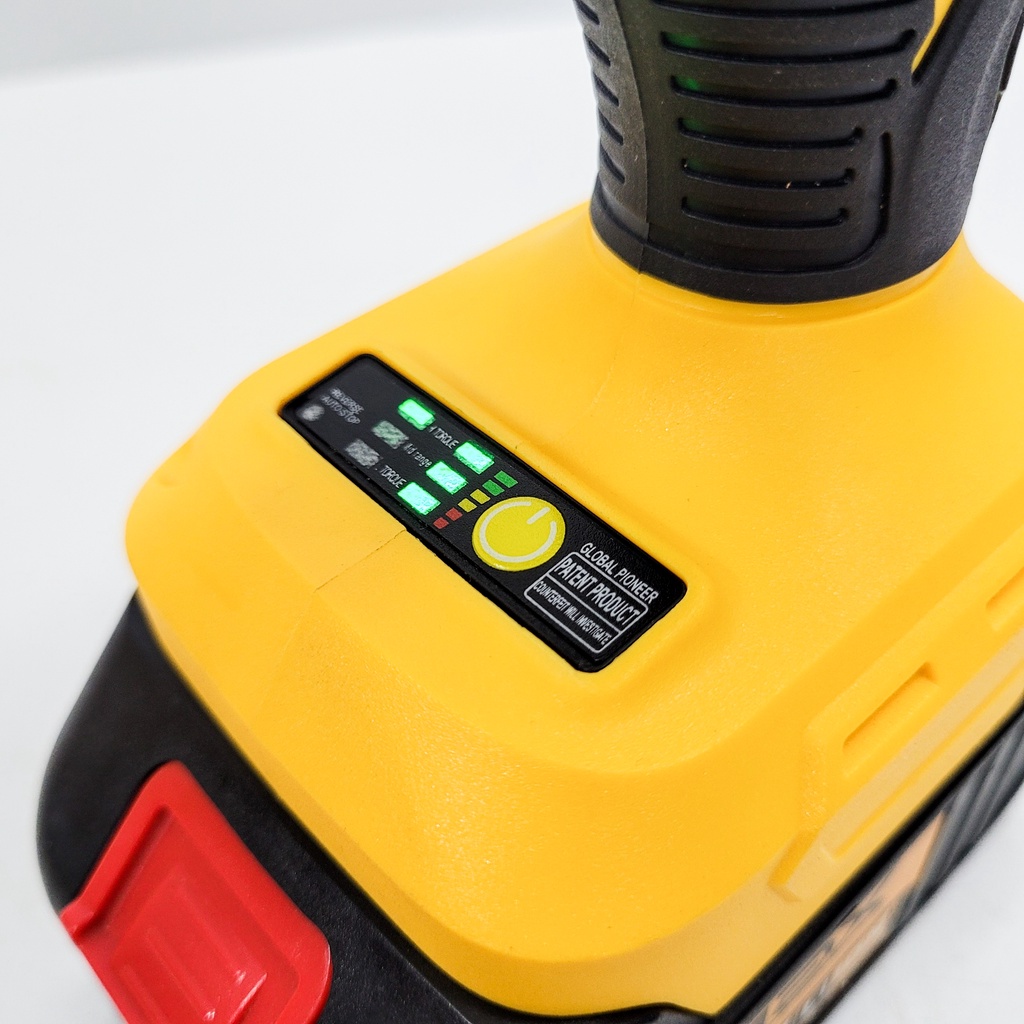 Máy chuyên vít K-MAX 20v K-03XG  chân pin MAKITA - Động cơ không chổi than - 3 đèn led trợ sáng - Hàng chính hãng