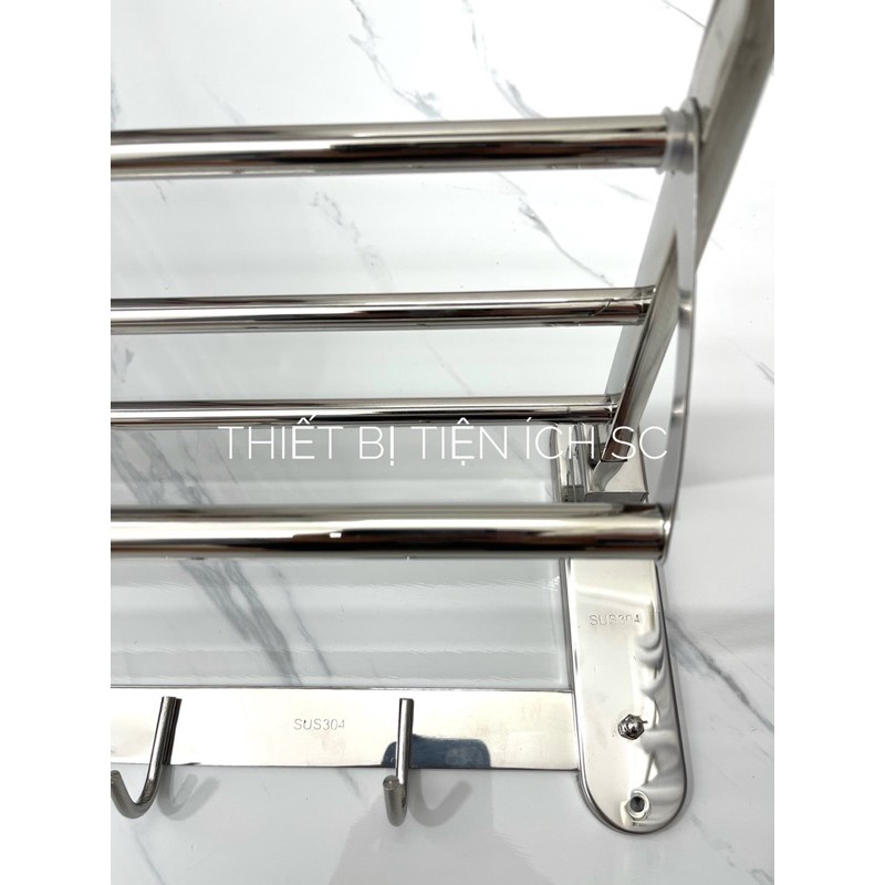 (TỔNG KHO SỈ ) Giá Treo Khăn , Giàn Khăn Nhà Tắm INOX 304