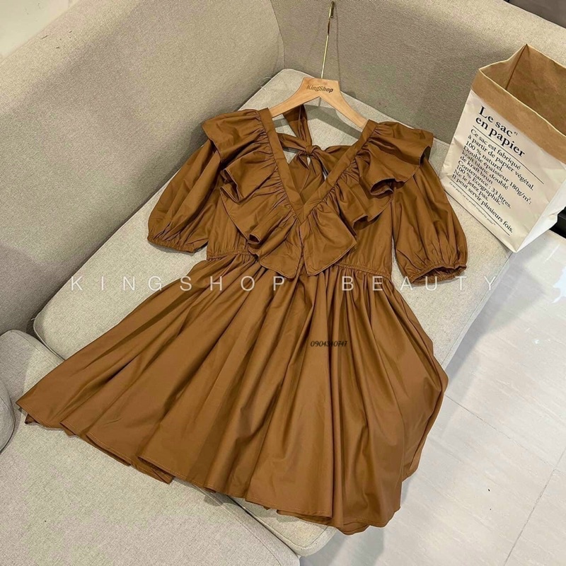 BIGSIZE Đầm babydoll tiểu thư