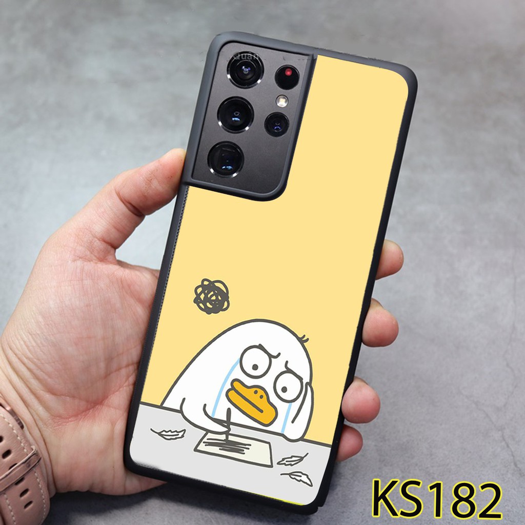 Ốp Samsung S21 - S21 FE -  S21 PLUS - S21 Ultra - Ốp lưng Samsung in hình chú vịt  siêu đẹp, độc, lạ