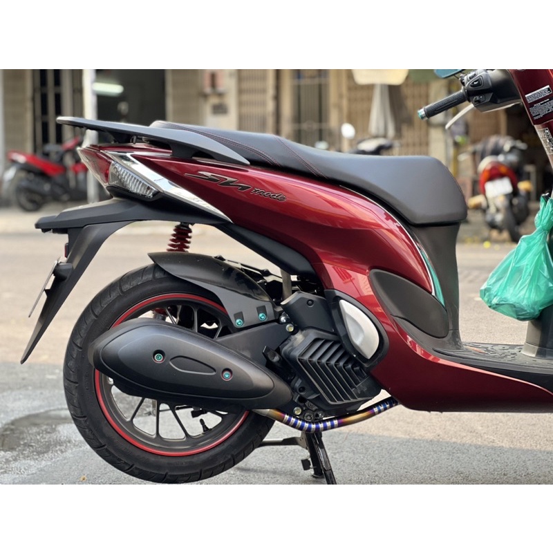 Đót nối  chống xì cho cổ pô titan inox 304 CNC size 27 & 32