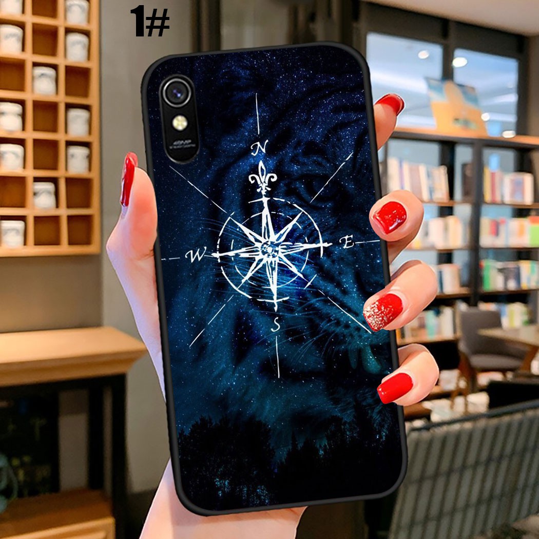 Ốp Điện Thoại Họa Tiết La Bàn Nghệ Thuật 47sa Cho Xiaomi Redmi Note 8 9 Pro Max 8t 9s 9c