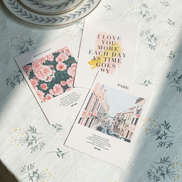 Set 3 Post card trang trí, decor- Phong cách vintage | BigBuy360 - bigbuy360.vn