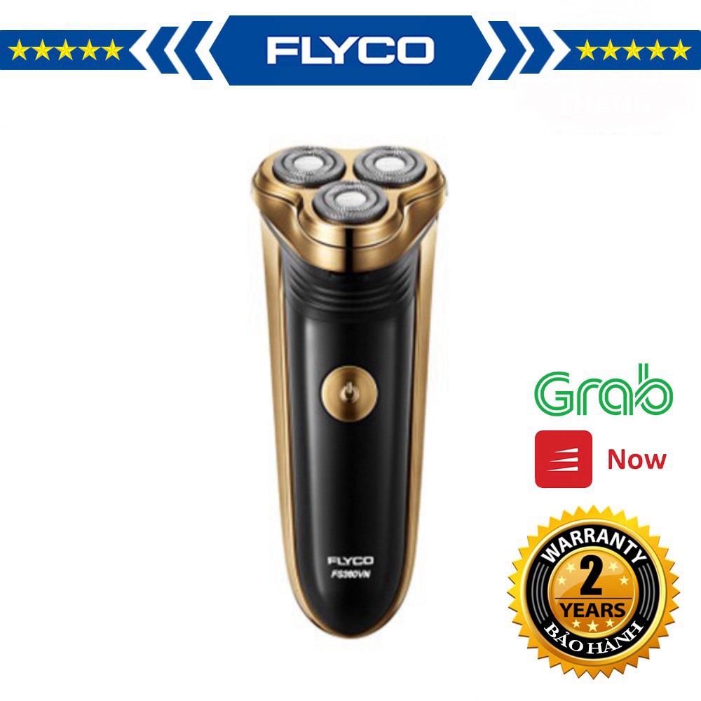 Máy Cạo Râu Flyco 3 Lưỡi Kép FS360VN Hàng Chính Hãng  AK FM