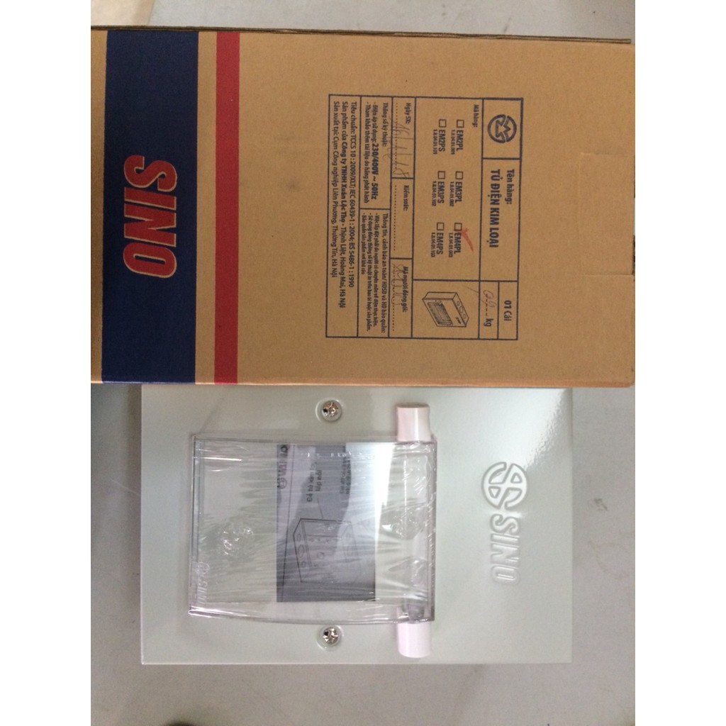 [SINO] Tủ Điện Vỏ Kim Loại Sino 4 EMPL - Chứa 4 Module