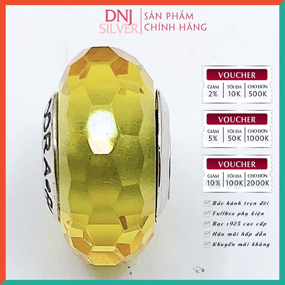 Vòng tay bạc 925 cao cấp - Mẫu vòng Lucky Angle Wing Of Love, mang may mắn cho tình yêu, sự nghiệp khi đeo - DNB047