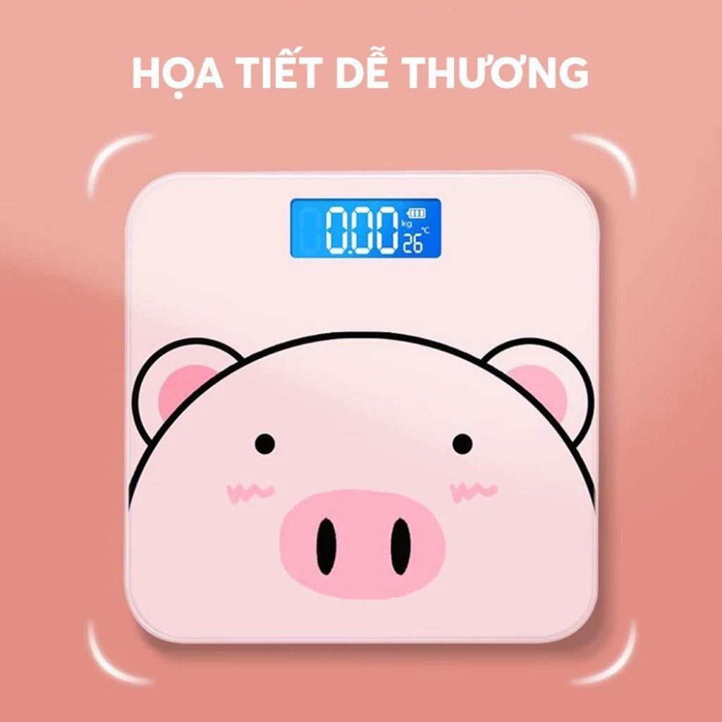 Cân điện tử sức khỏe - Cân điện tử gia đình mini tiện lợi, bền đẹp, độ chính xác cao