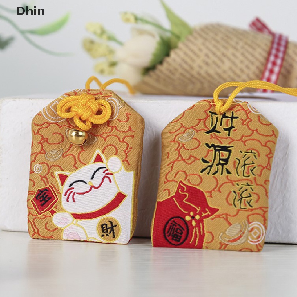 1 Móc Khóa Thêu Hình Omamori Pray An Toàn Cho Sức Khỏe