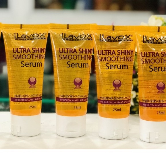 Serum huyết thanh dưỡng bóng tóc Lavox Ultra Shiny smoothing nuôi dưỡng tóc khô xơ, xoăn cứng chẻ chẻ ngọn Không có đánh | BigBuy360 - bigbuy360.vn
