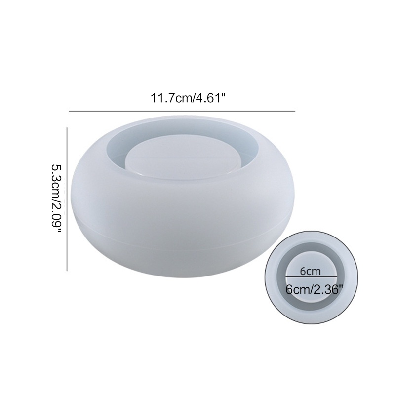 Khuôn Giá Đỡ Chậu Cây / Nến Bằng Resin Epoxy Độc Đáo Trang Trí Nhà Cửa