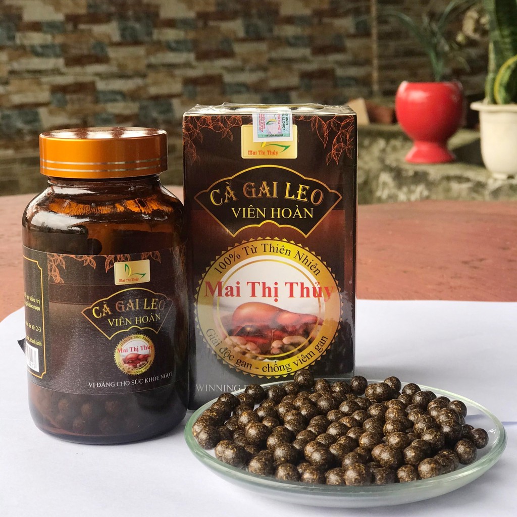 Cao cà gai leo viên hoàn hộp 300 viên_Bổ gan, mát gan, hạ men gan, phục hồi tế bào gan | BigBuy360 - bigbuy360.vn
