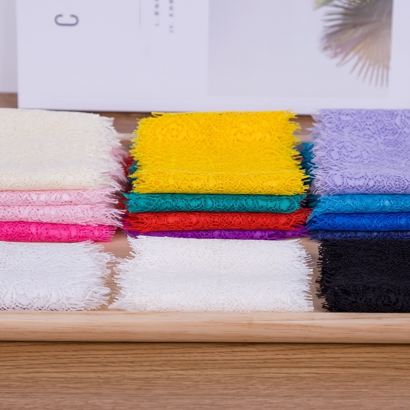 Cuộn Dây Ren 9cmx1.5m Nhiều Màu Sắc Dùng Làm Đồ Thủ Công