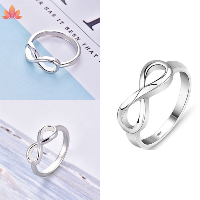 Nhẫn đeo giữa ngón tay kiểu dáng đơn giản thời trang JP5