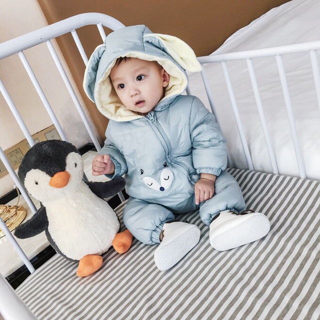 Bodysuit Phao lót Nhung Baby City - Hoạ tiết cáo Sale xx% | BigBuy360 - bigbuy360.vn