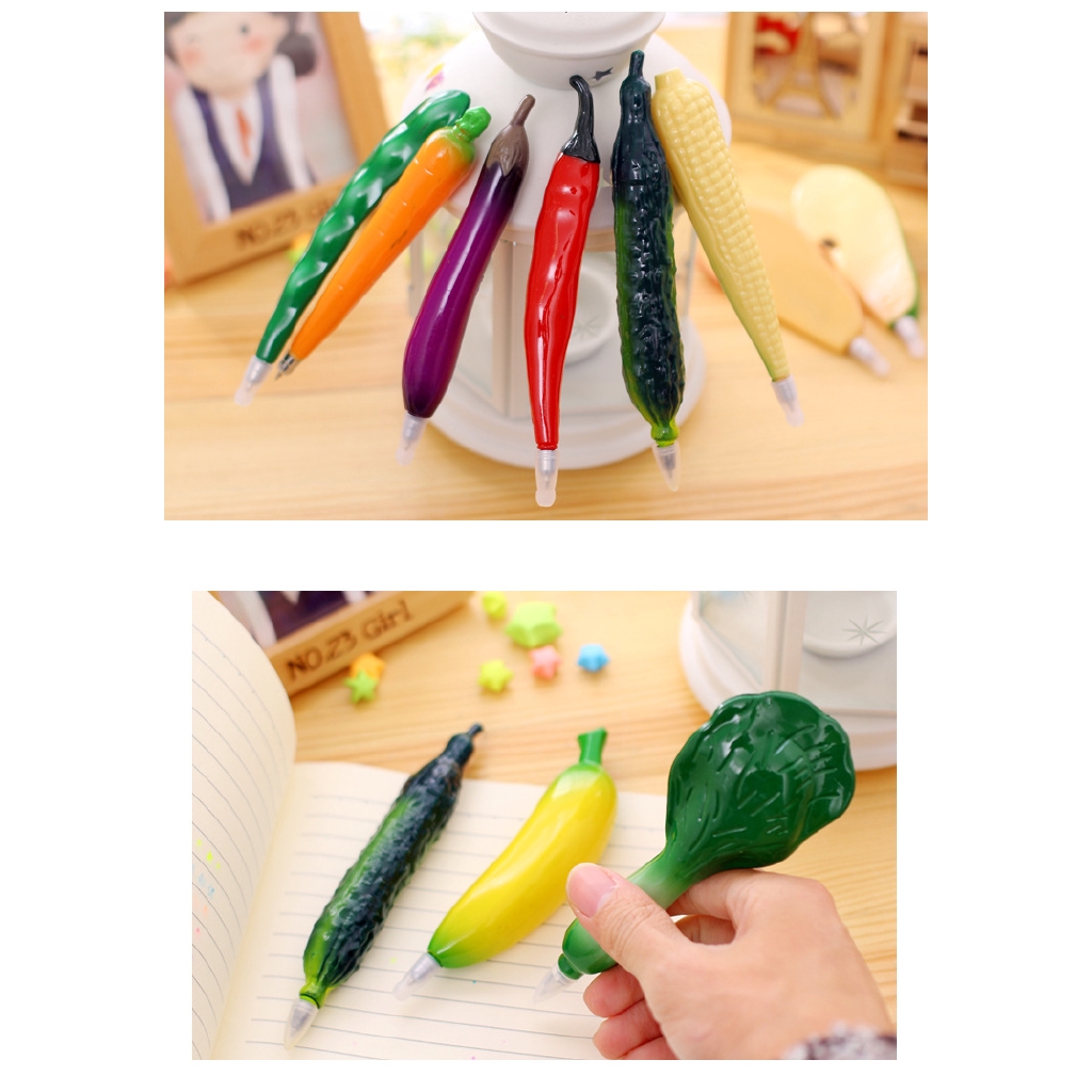 Bút Viết Họa Tiết Trái Cây Hoạt Hình Sáng Tạo