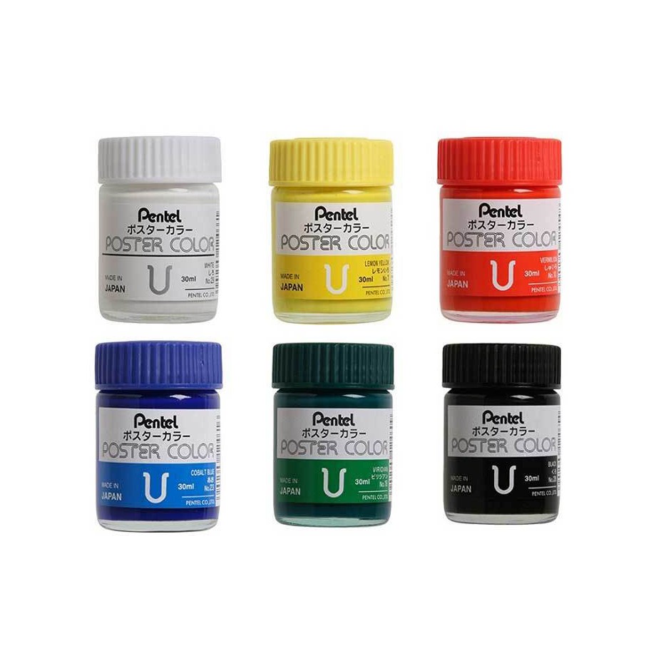 MÀU BỘT PENTEL POSTER COLOR 30ML