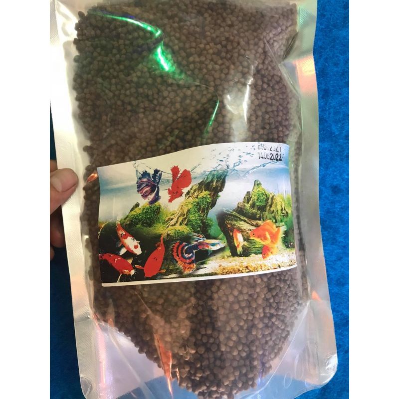 Thức ăn cho cá cảnh - gói 500g