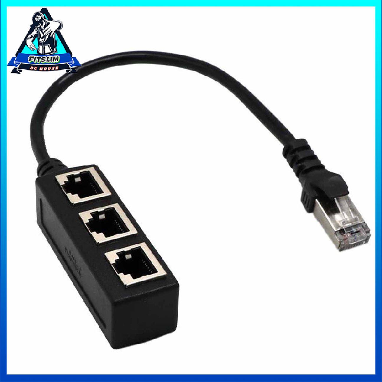 Bộ chia cáp Ethernet RJ45 Bộ chia 1 cổng 1 cổng 3 cổng 1 cổng mạng LAN