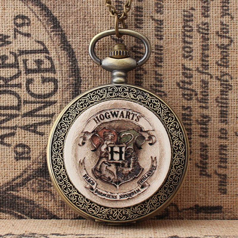 Đồng Hồ Bỏ Túi In Hình Harry Potter Kiểu Âu Mỹ Đơn Giản Cá Tính Thích Hợp Làm Quà Tặng Sinh Viên