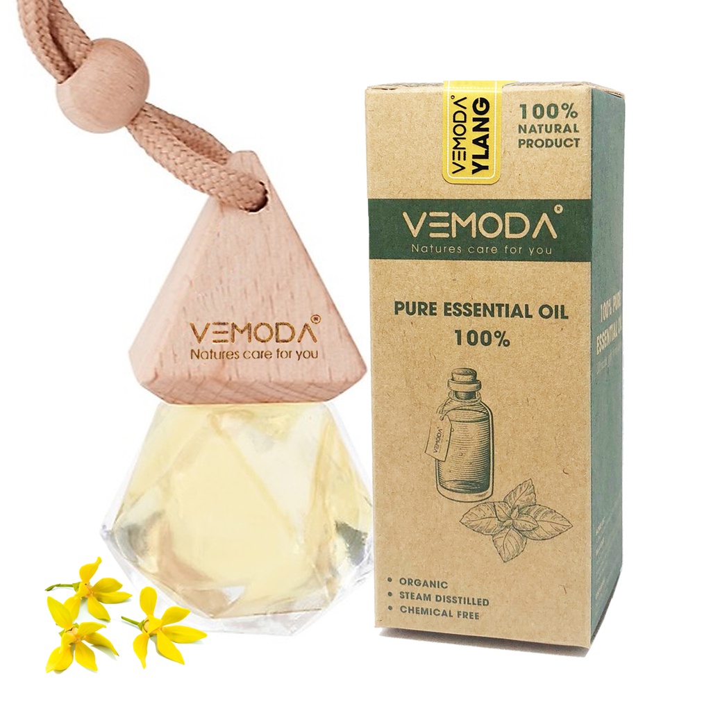 Tinh dầu treo xe Vemoda giúp khử mùi, làm thơm - Dung tích 8ml