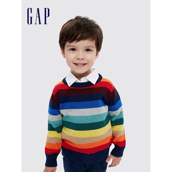Áo len sắc màu GAP xuất xịn bé trai