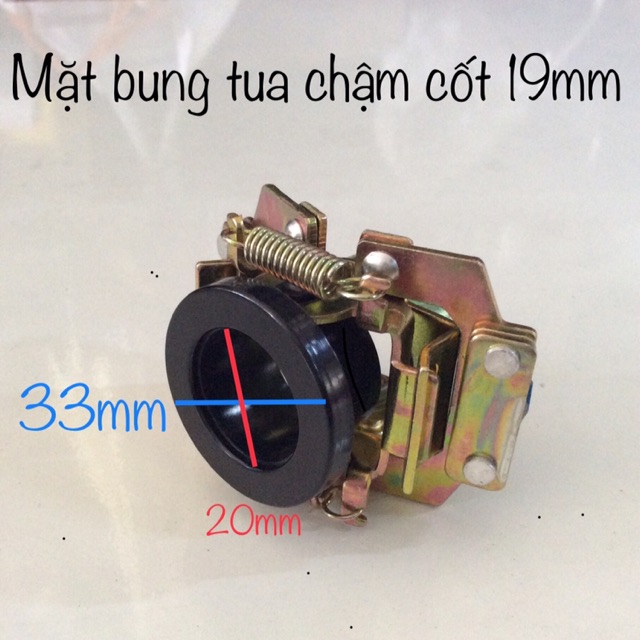 MẶT BUNG TUA CHẬM VÀ MẶT BUNG TUA NHANH CỐT TRỤC 19mm