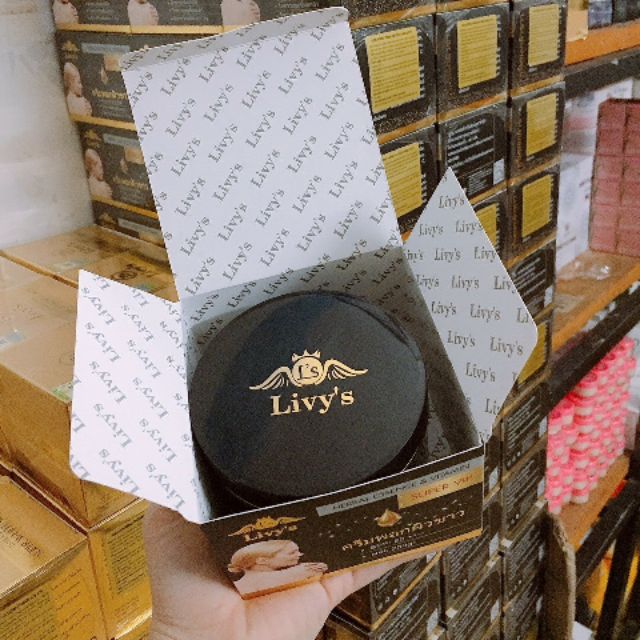 COMBO 3MON SIÊU TRẮNG DA LIVY ĐEN&VANG