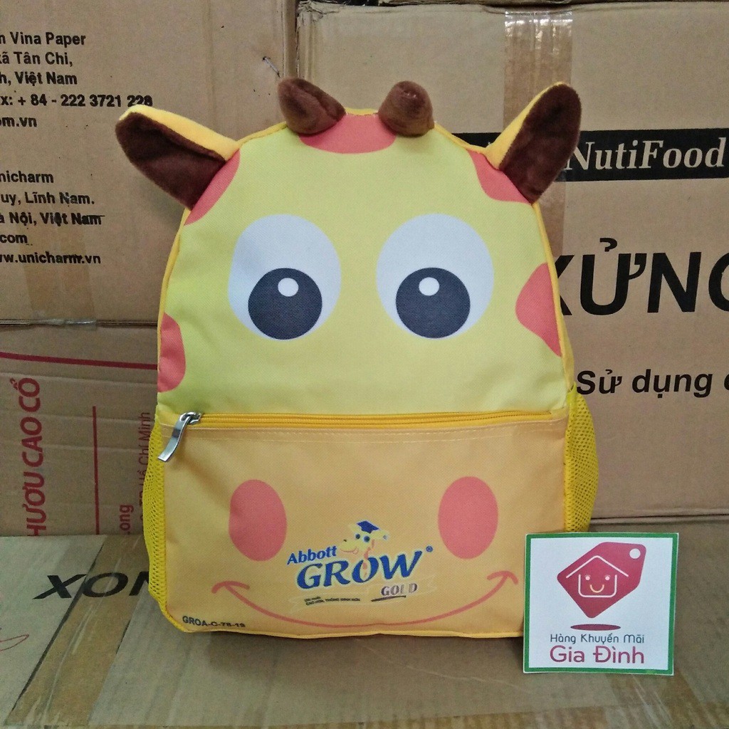 BALO CHO BÉ MẪU GIÁO HƯU GROW - Đồ khuyến mãi của sữa Grow