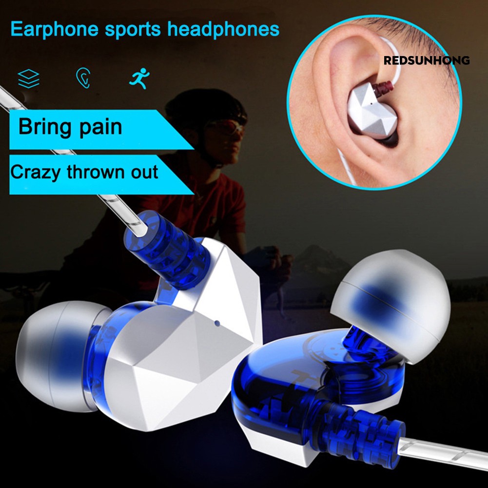 Tai Nghe Nhét Tai Chống Ồn Có Micro Redsu Qkz Ck6