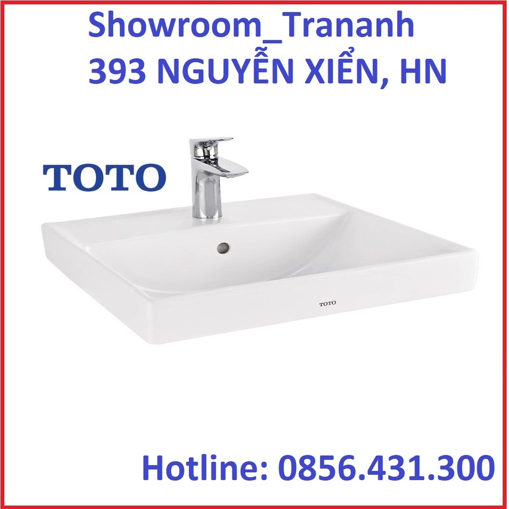 CHẬU LAVABO TOTO LT710CSR/ LT710CTR, CHẬU Rửa Mặt TOTO Đặt Bàn Dương Vành.