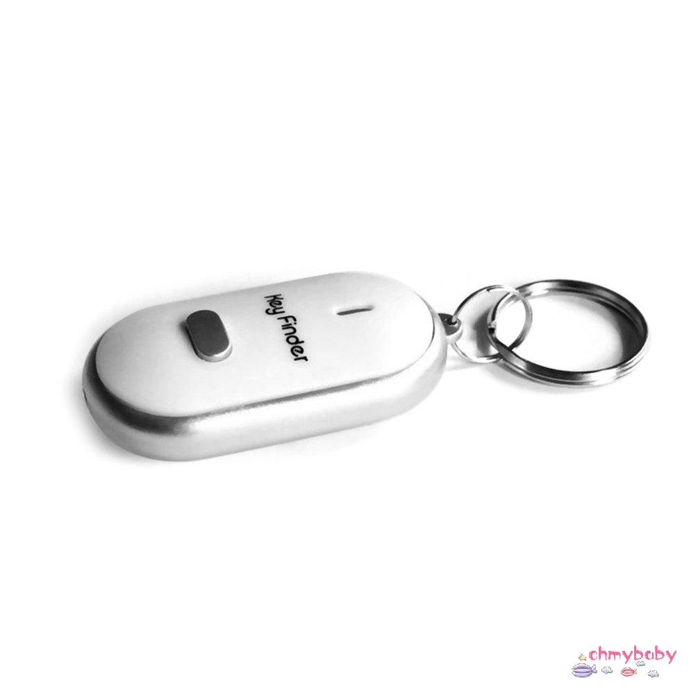 【OMB】 LED Whistle Key Finder Flashing Sound Alarm Anti-Lost Keyfinder Locator