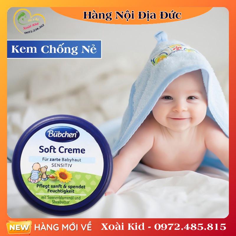 Kem Nẻ Cho Bé Bubchen Creme Đức 20ml Cho Bé Từ Sơ Sinh Dưỡng Ẩm Làn Da Bé