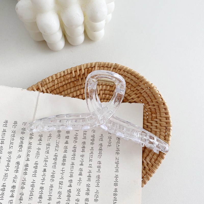 Kẹp Tóc Acrylic Cỡ Lớn Kiểu Hàn Quốc Thanh Lịch